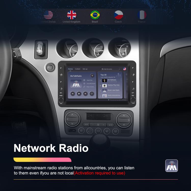 For Alfa Romeo 159 7 inch Horizontal Screen Carplay Car Navigation Center Control Integrated Machine, 2+64G, 4+64G For Alfa Romeo 159 7 inch Horizontal Screen Carplay Car Navigation Center Control Integrated Machine, 2+64G, 4+64G